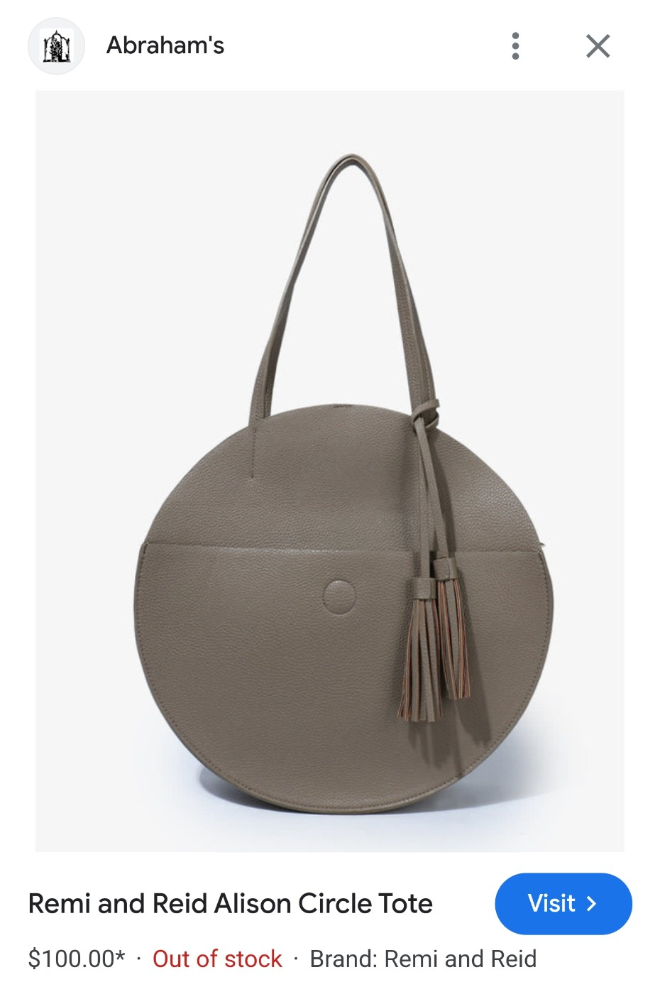 Antikraft Cream-coloured bucket bag - photo 5