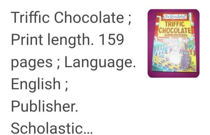 Triffic Chocolate: The Knowledge Book by Alan MacDonald image indicator(2)