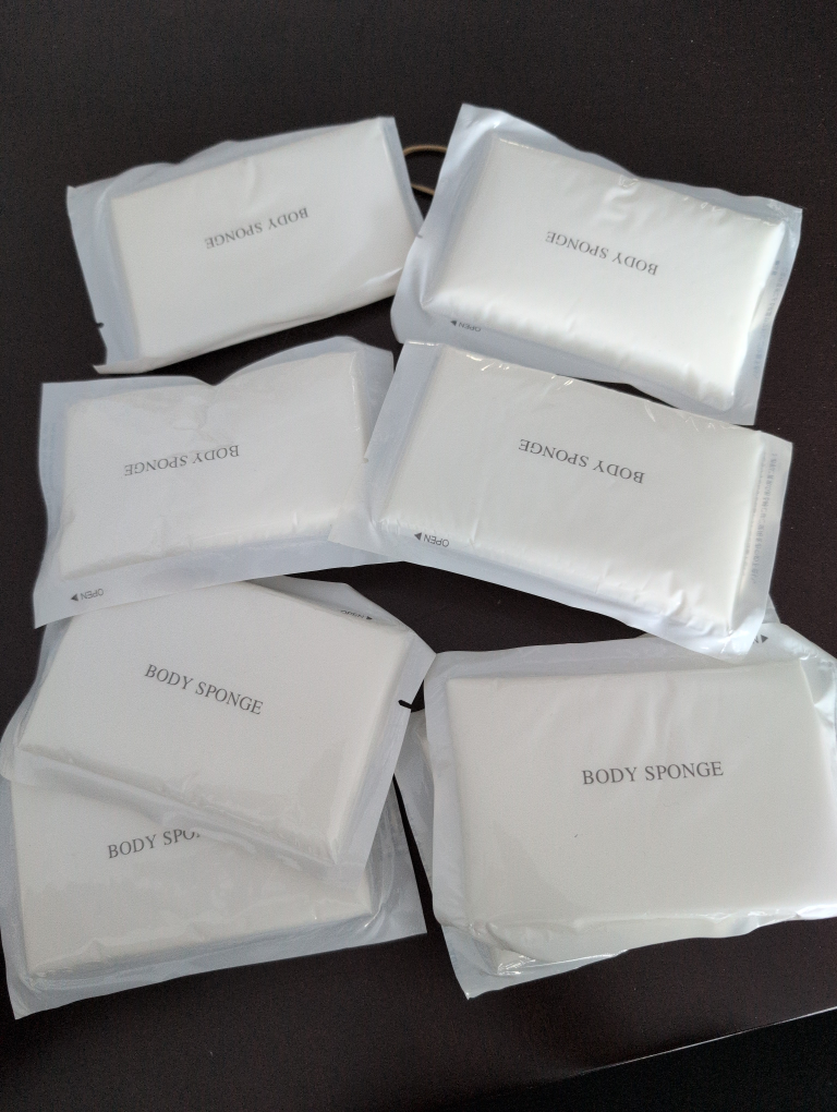 🆓🆕 Individually Wrapped Body Sponges #freecycle