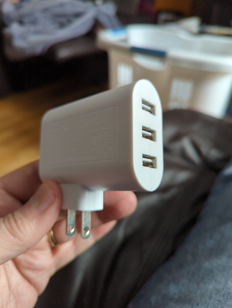 Triple USB Wall Charger