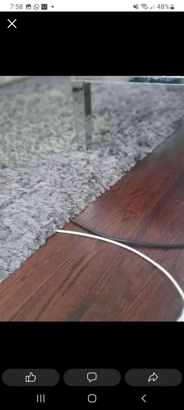 Grey Shag Rug image indicator(3)