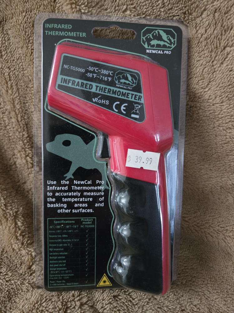 NewCal Pro Infrared Thermometer NC-TG5000