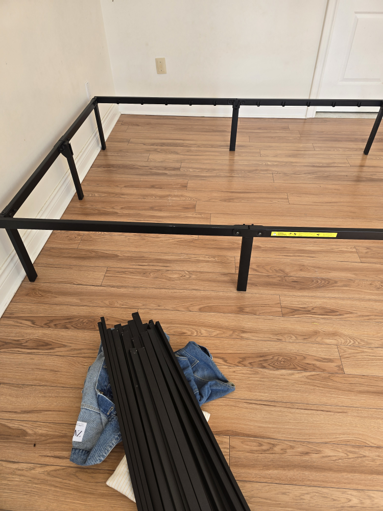 double Metal Bed Frame yonge & cummer