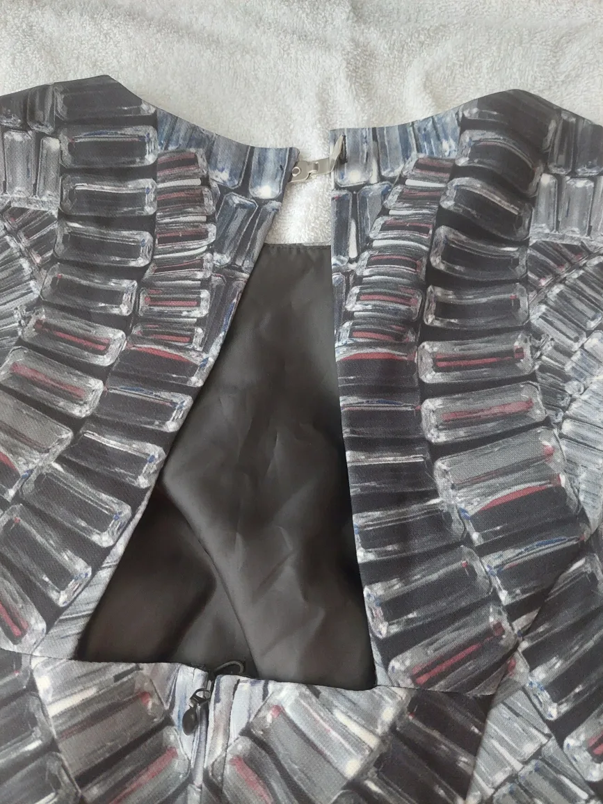 Jewel Print Bodycon Dress, size 6 image indicator(3)