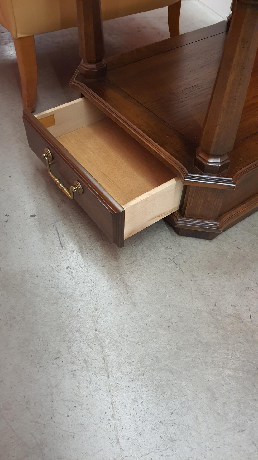 Side table//coffee table solid wood 70s - photo 4