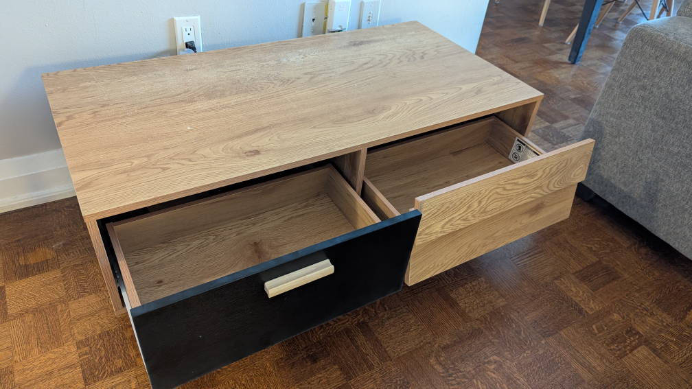 Mid-Century Modern Coffee Table with Storage - photo 3