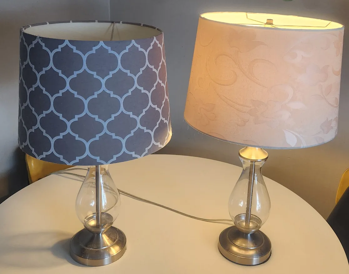 Pair of Table Lamps with Shades image indicator(3)