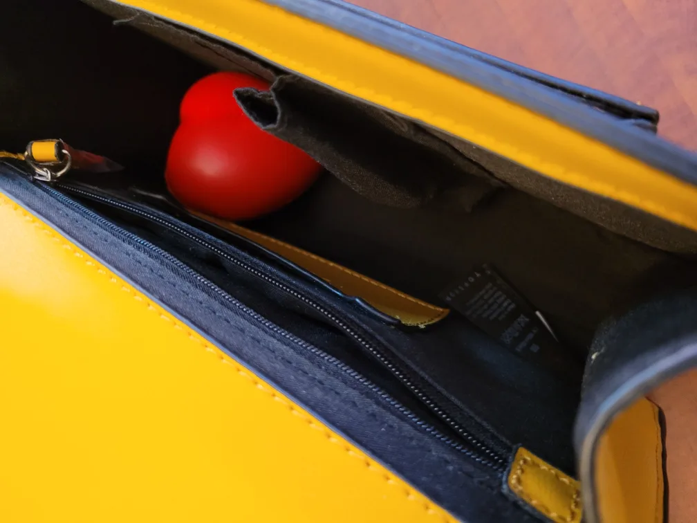 Mustard Yellow TopShop Crossbody Bag image indicator(6)