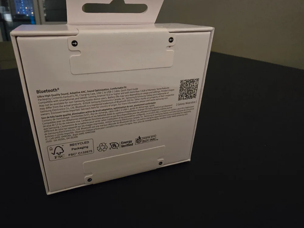 BRAND NEW Samsung Galaxy Buds3 Wireless Earbuds - in Sealed Box image indicator(2)