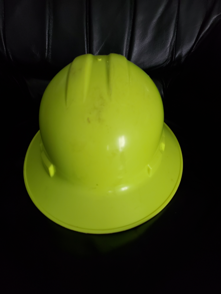 Hard Hat - Lime Green - Safety Helmet - photo 3