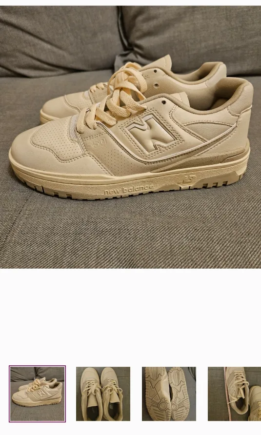 New Balance Auralee 550 size 6.5 thumbnail