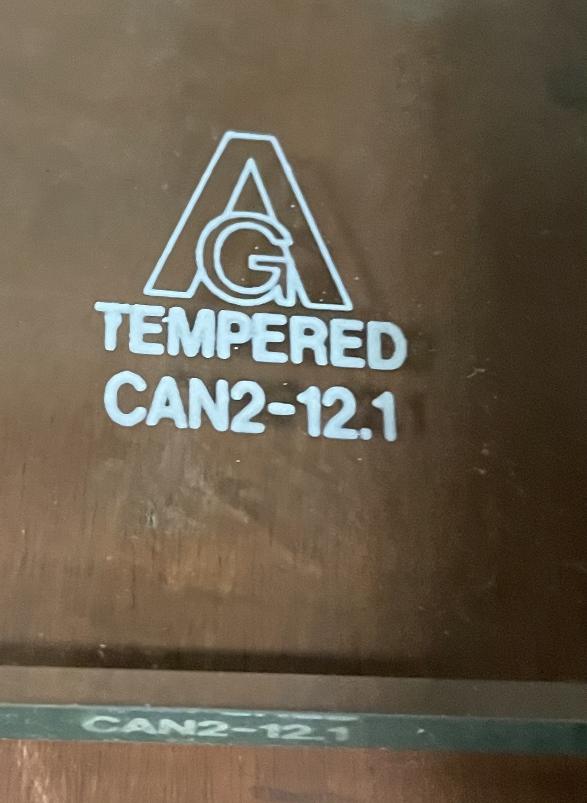 Large Tempered Glass Sheet CAN2-12.1 - photo 2