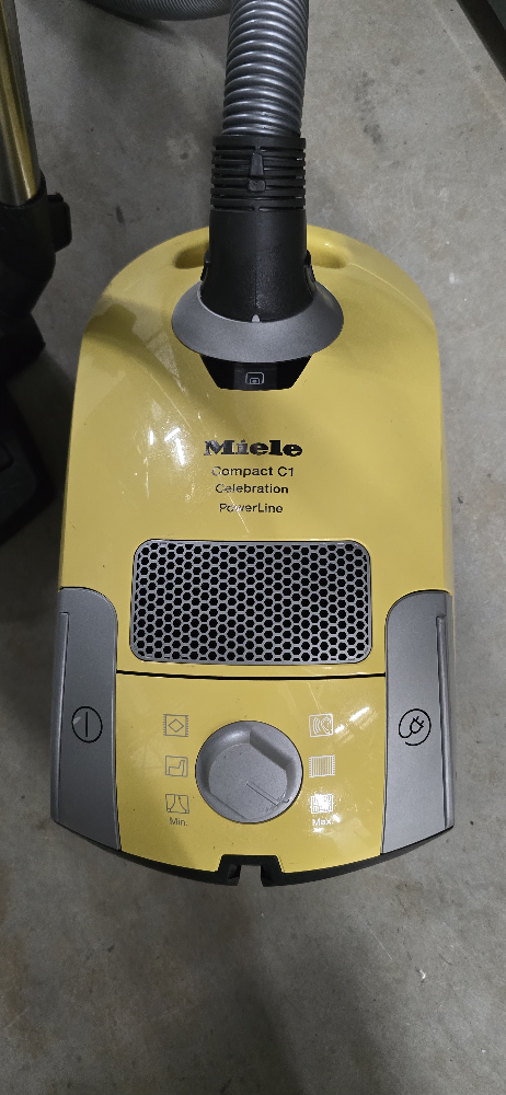Miele Compact C1 Celebration/PowerLine Cannister Bag Vacuum