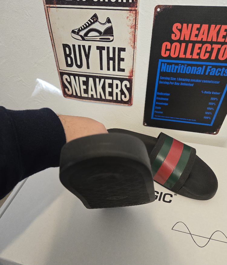 Gucci Black Slides - photo 3