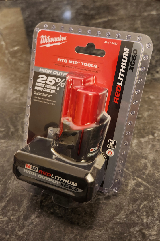 Milwaukee M12 RedLithium XC 5.0 Battery