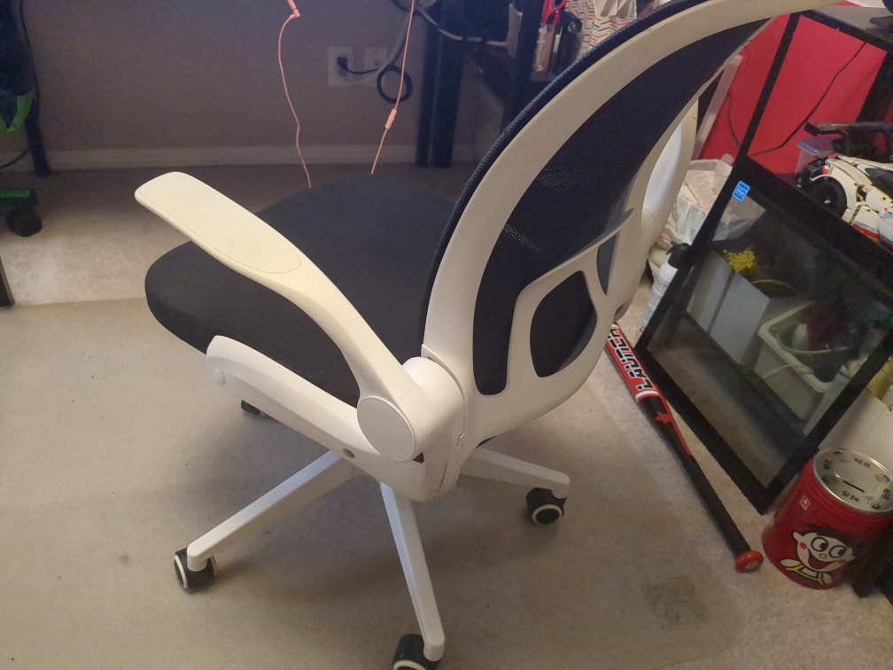 Office Chair - Mesh Back, White Frame - photo 2