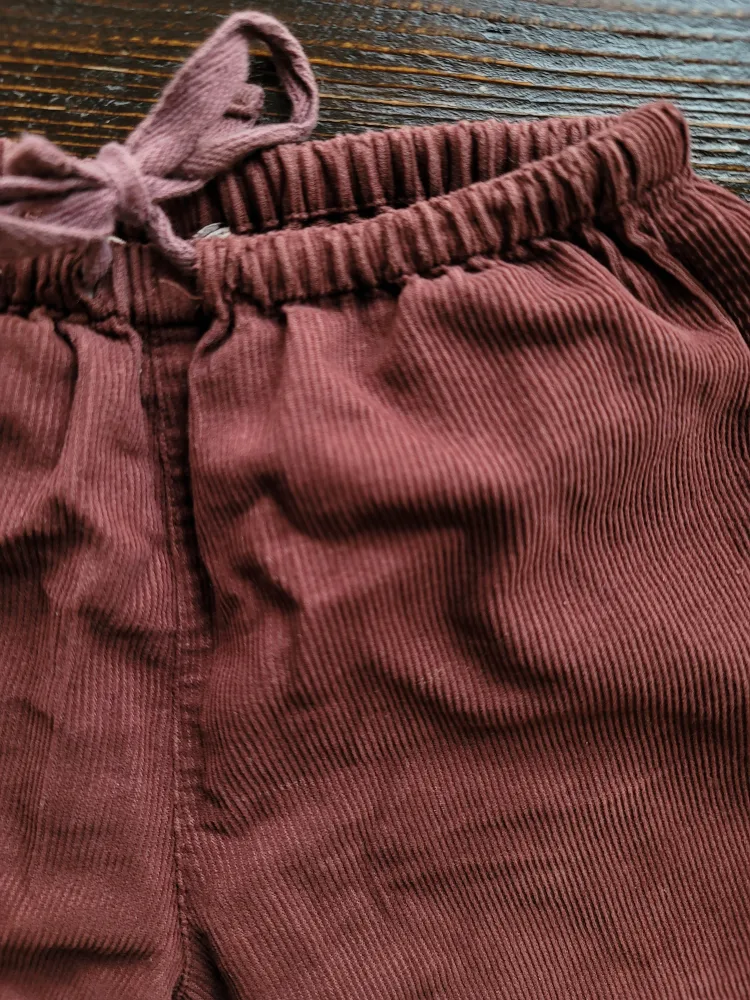 Caramel Corduroy Pants Size 2 image indicator(3)