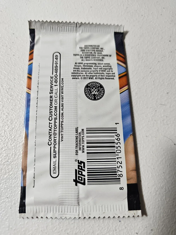 WWE Wrestlemania 2017 Trading Cards - 12 Packs of 4 Cards image indicator(3)