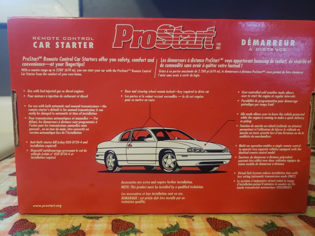 ProStart Remote Car Starter System - photo 2