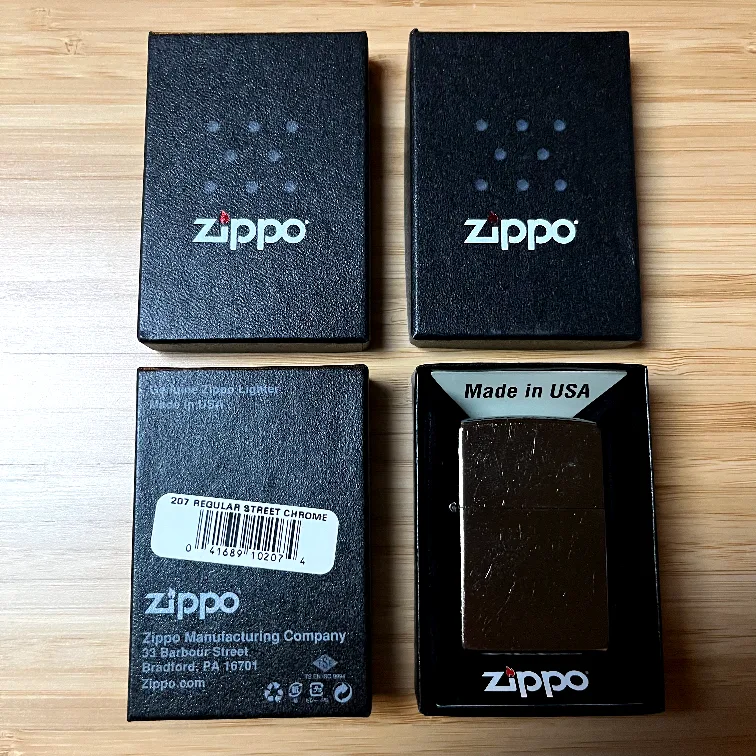 Two New Zippo Lighters in Boxes 🏈 image indicator(3)