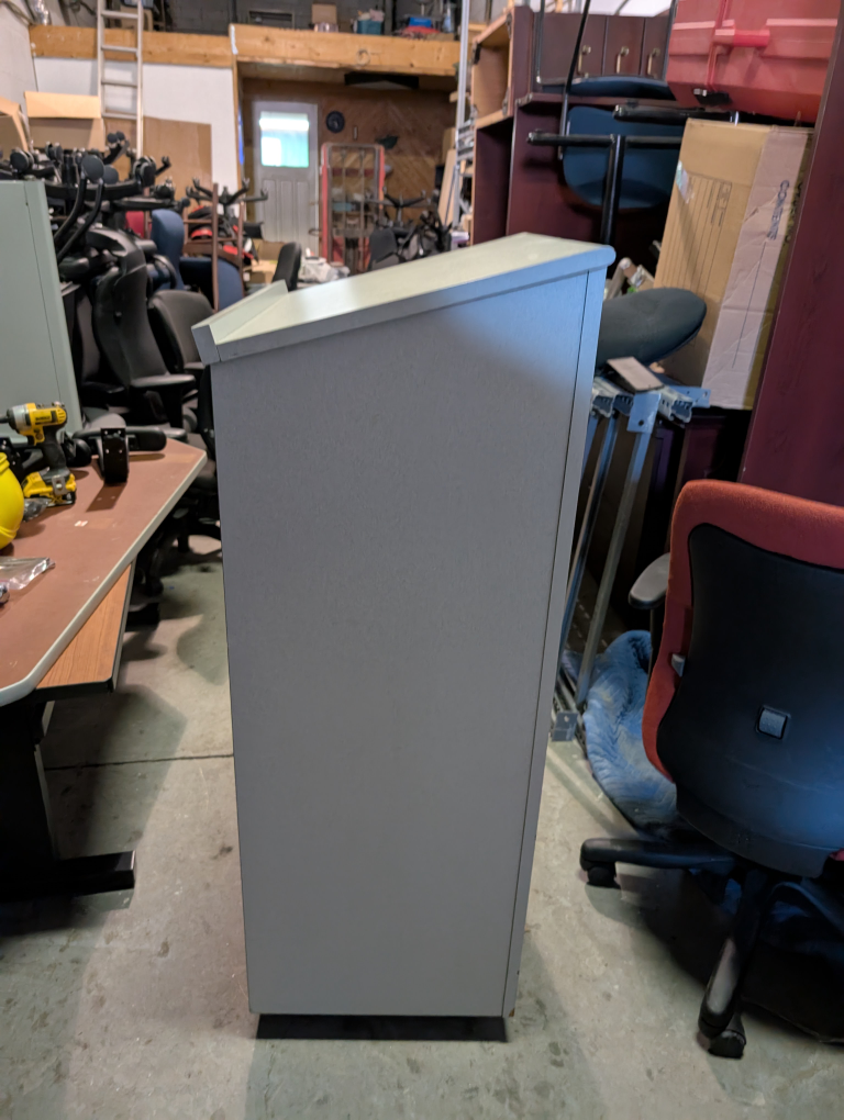 Grey Mobile Presentation Lectern - photo 3
