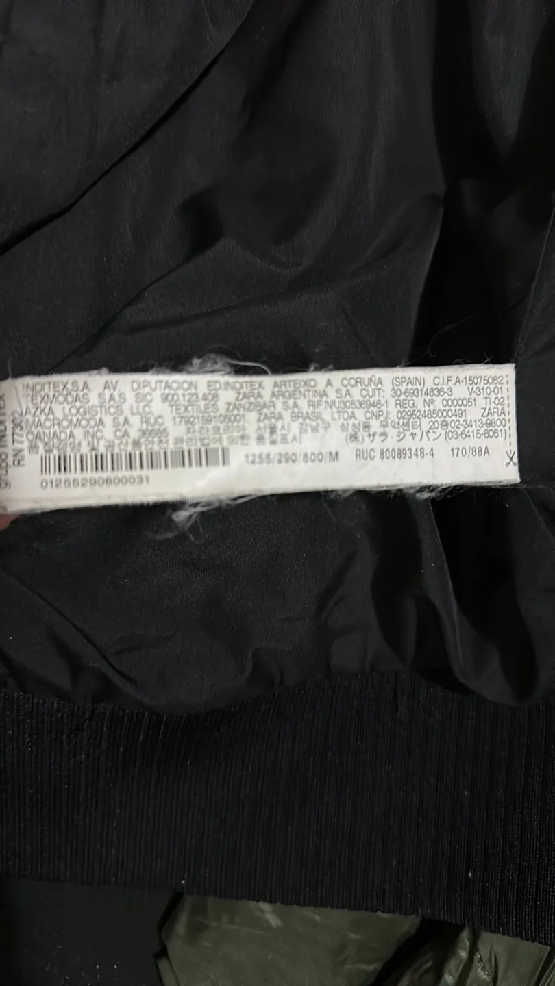Zara Black Fuzzy Jacket image indicator(8)
