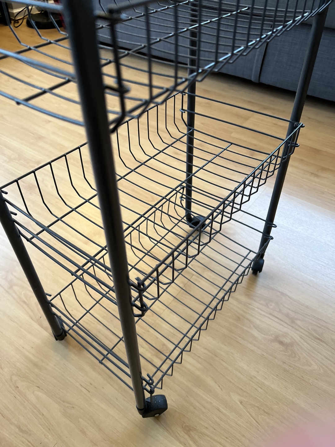 Three-Tier Rolling Cart Organizer - photo 3