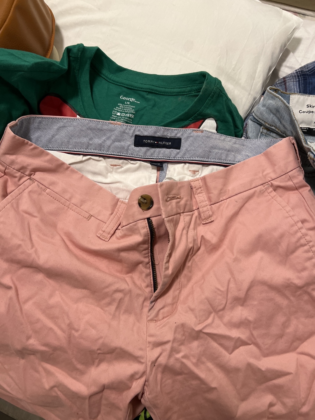 Pink Tommy Hilfiger pant