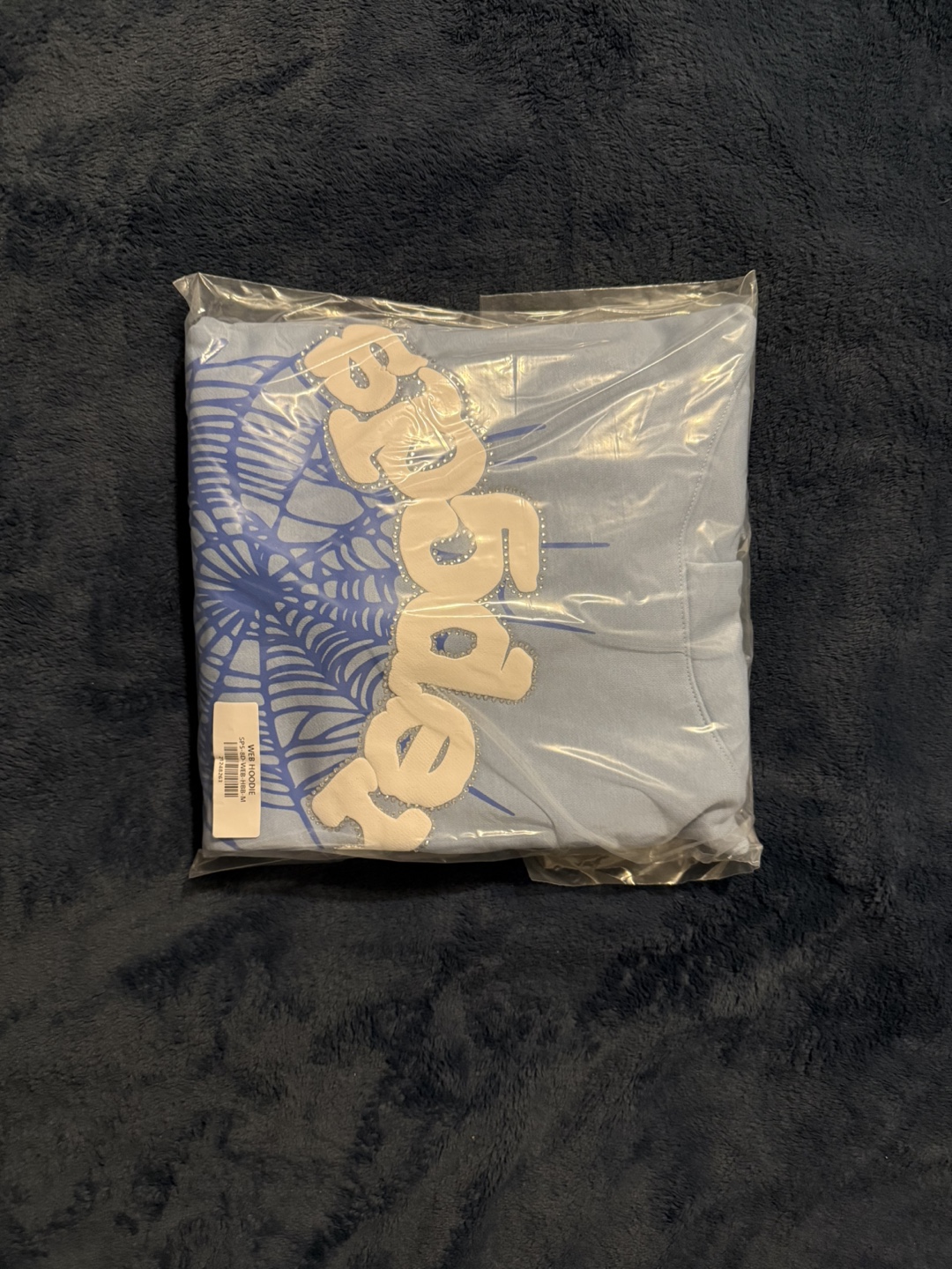 Blue spider hoodie - photo 2