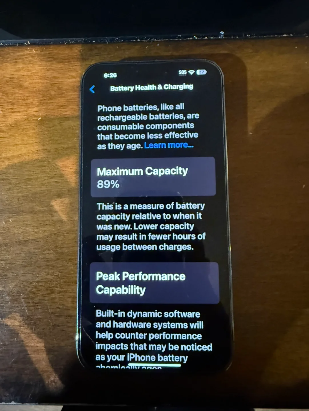 iPhone 14 Pro Max - Deep Purple - 89% Battery thumbnail