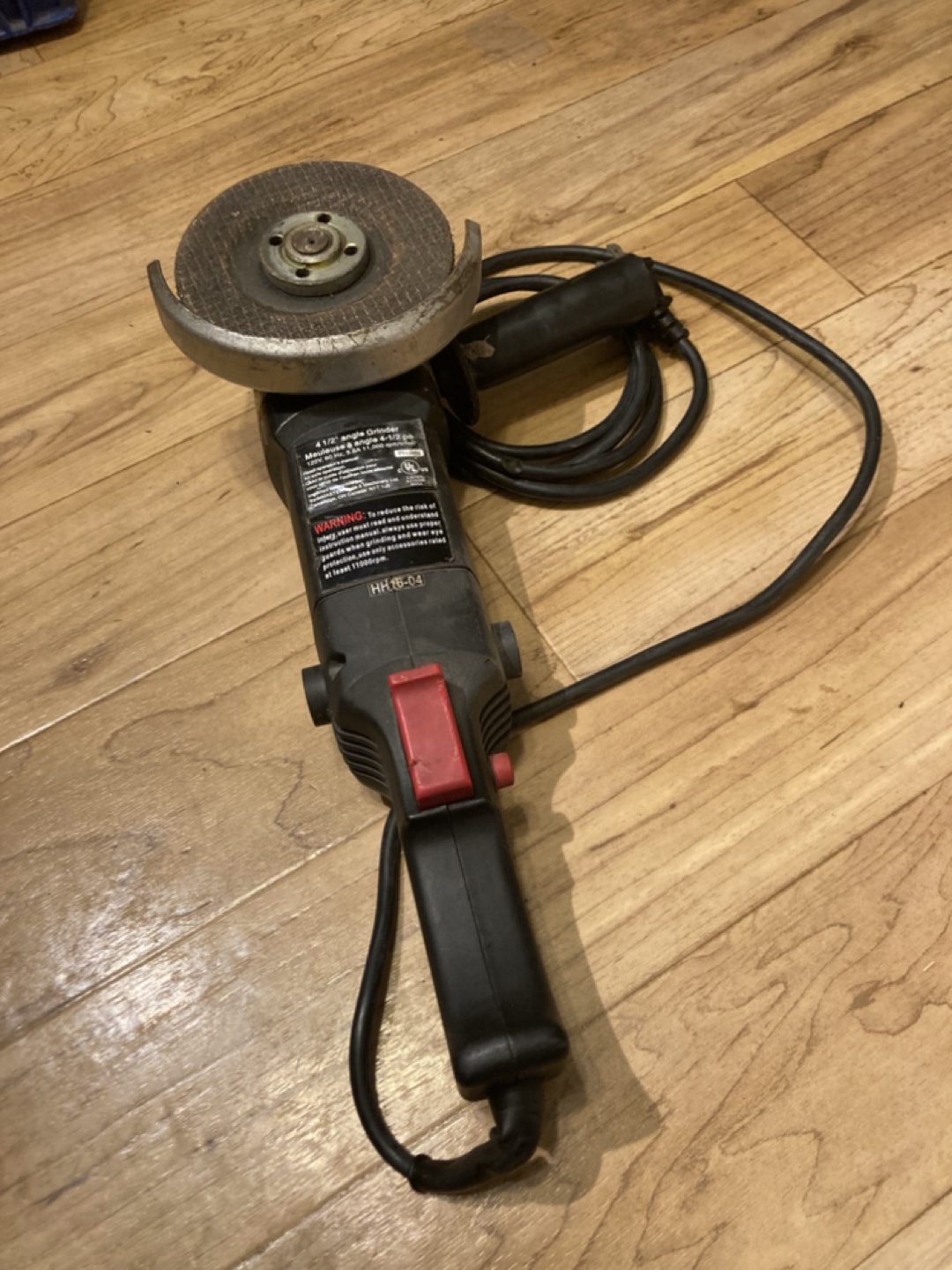 4-1/2" Angle Grinder -  Used - photo 4