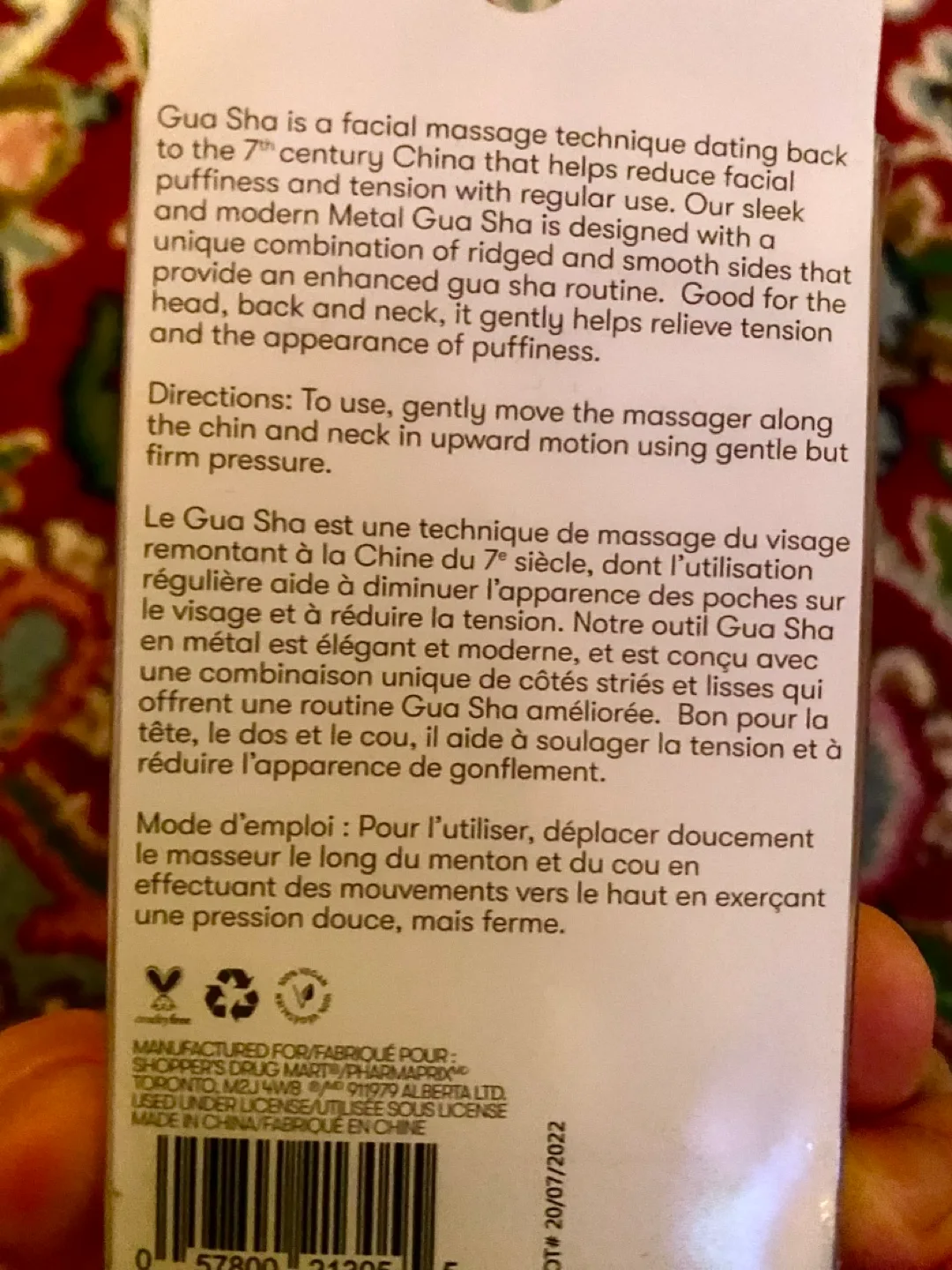 Stainless Steel Gua Sha with Comb Edge NIB image indicator(4)