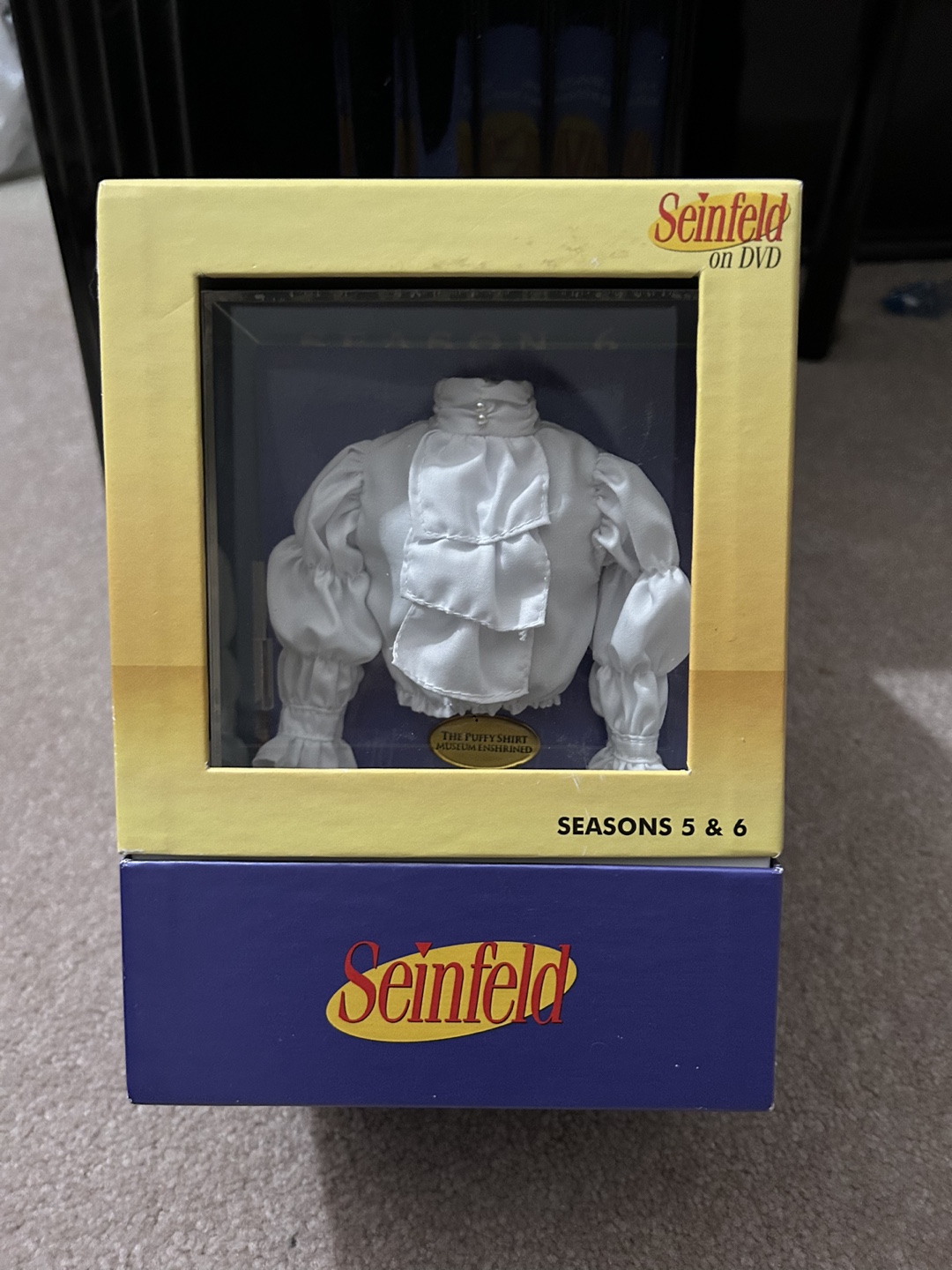 Seinfeld Puffy Shirt & Seasons 5 & 6 DVD Collector's Set