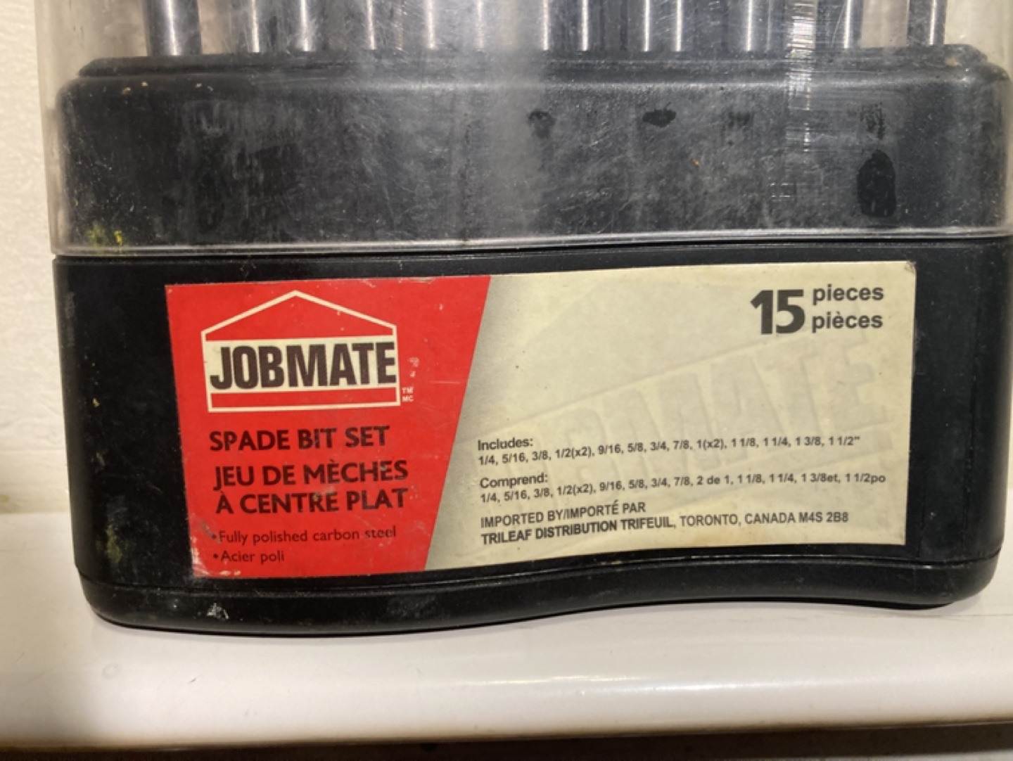 Jobmate 15-Piece Spade Bit Set - photo 2