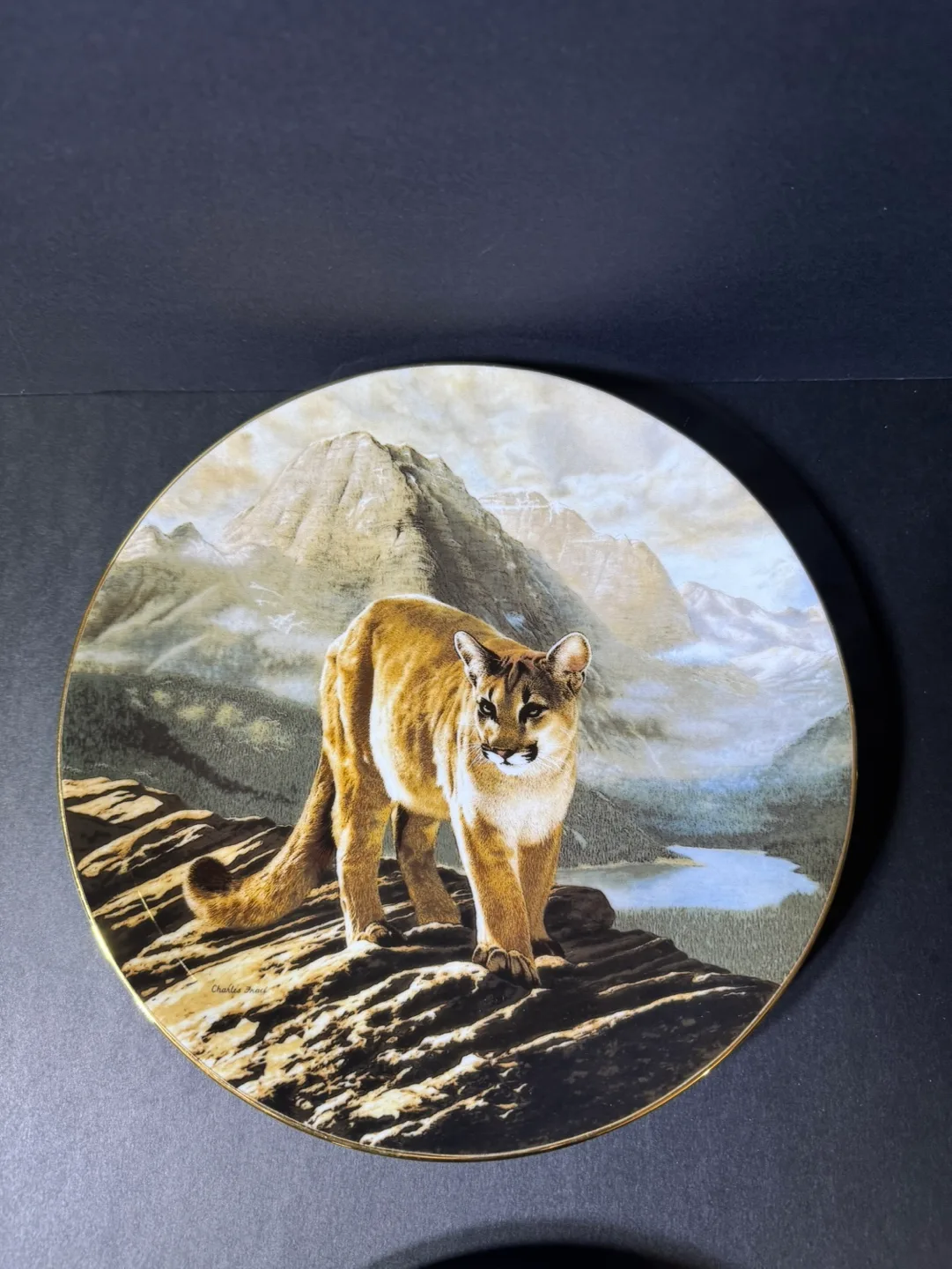 Charles Fracé The World's   Cats Collector Plates Set of Four image indicator(4)