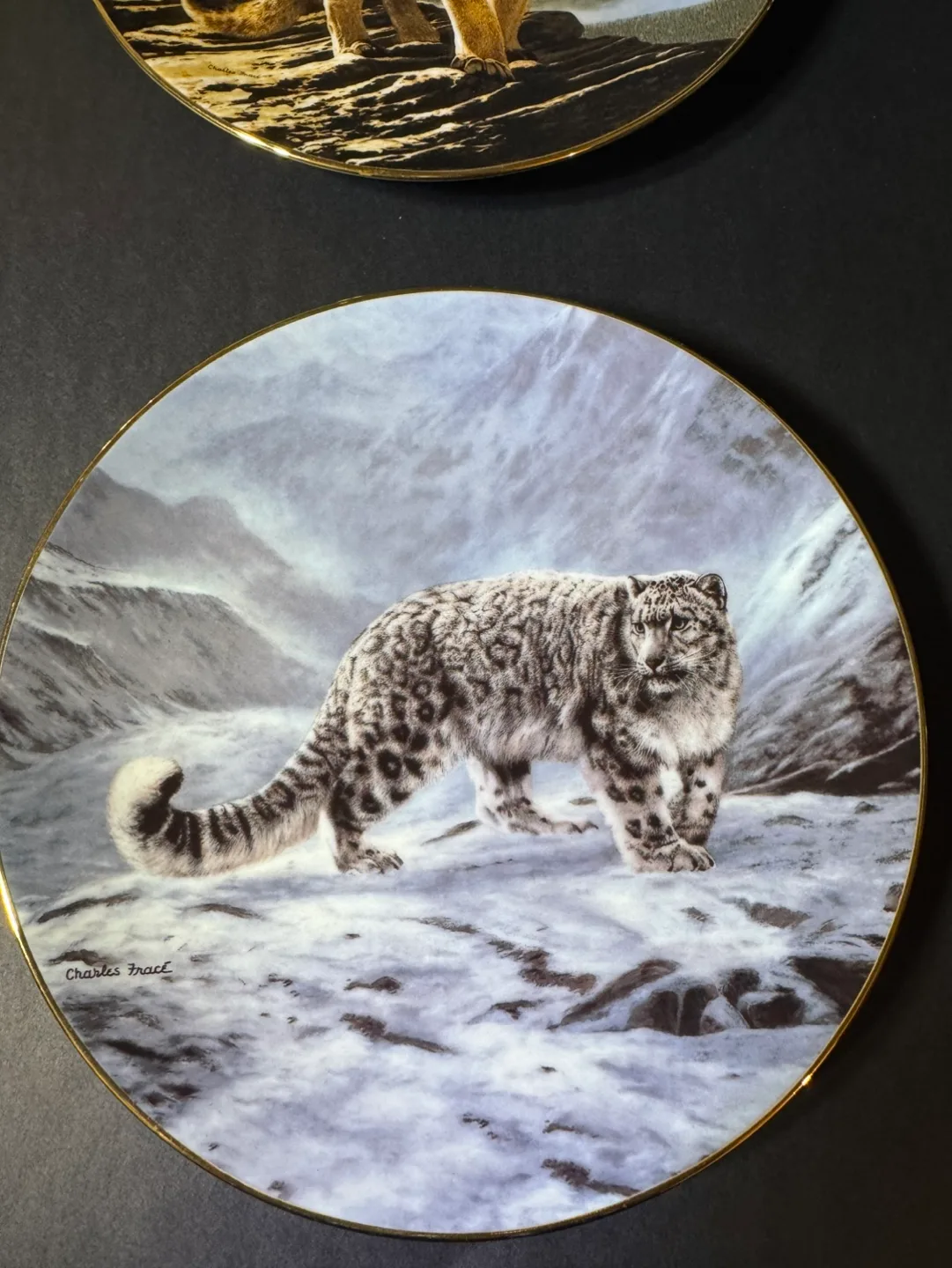 Charles Fracé The World's   Cats Collector Plates Set of Four image indicator(6)