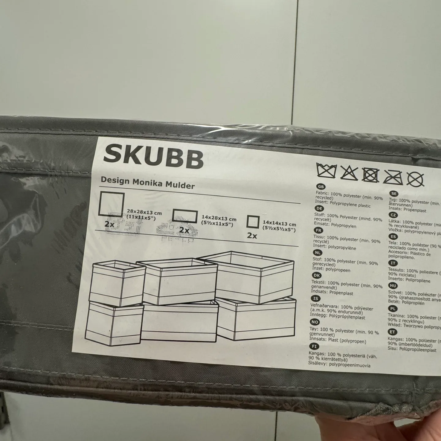 IKEA SKUBB Drawer Organizers - Set of 6 image indicator(3)