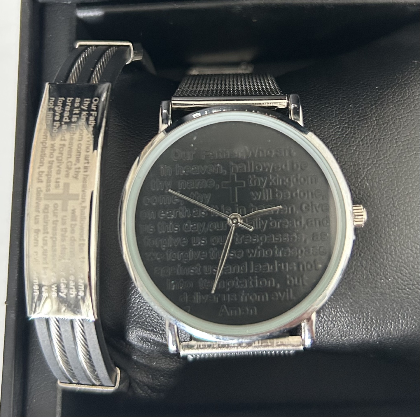 Steeltime Watch and Bracelet Set