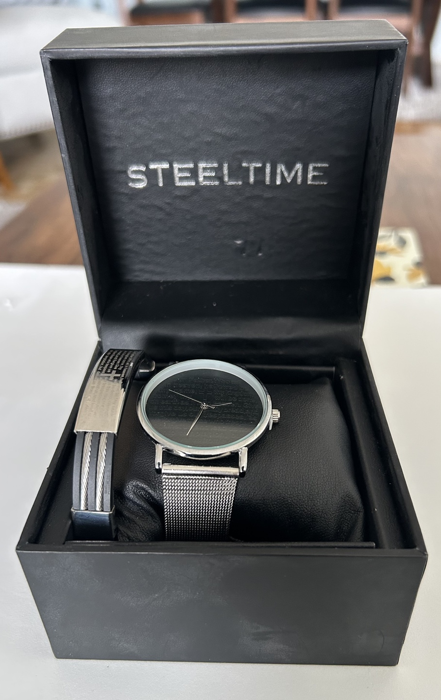 Steeltime Watch and Bracelet Set - photo 3