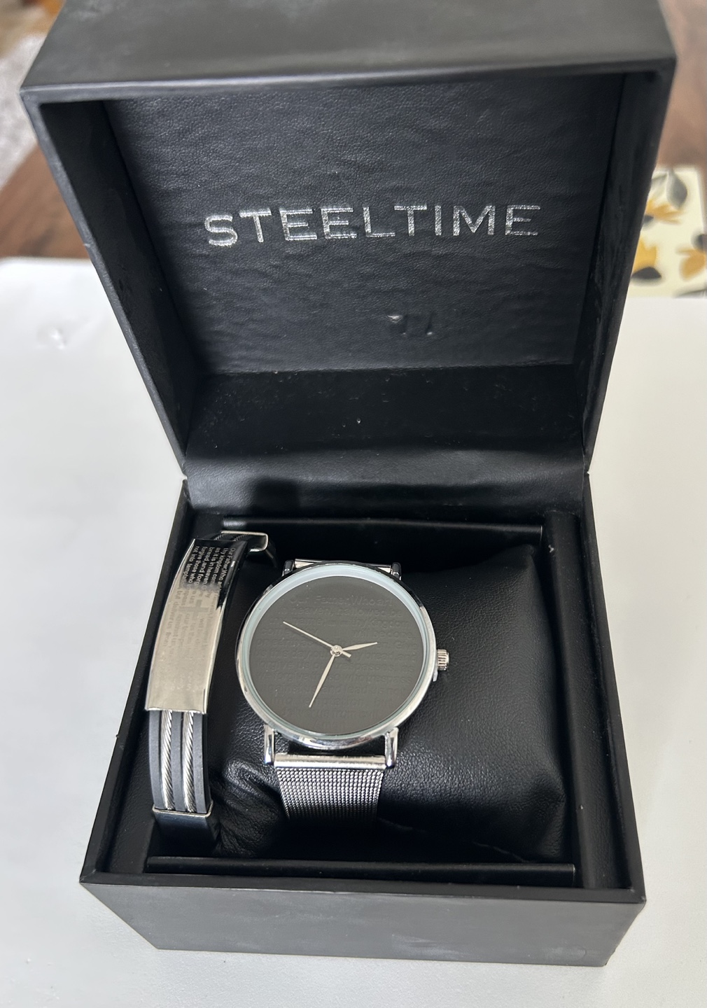 Steeltime Watch and Bracelet Set - photo 4