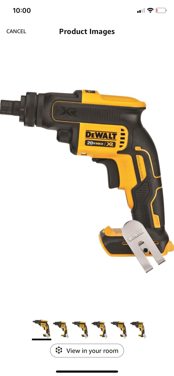 New Dewalt 20V Max XR Screw Gun w/ threaded clutch housing