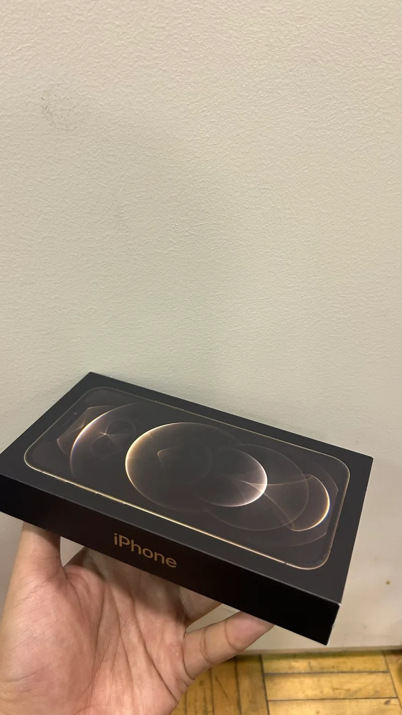 Brand New iPhone 12 Pro Max in Gold - Sealed Box image indicator(2)