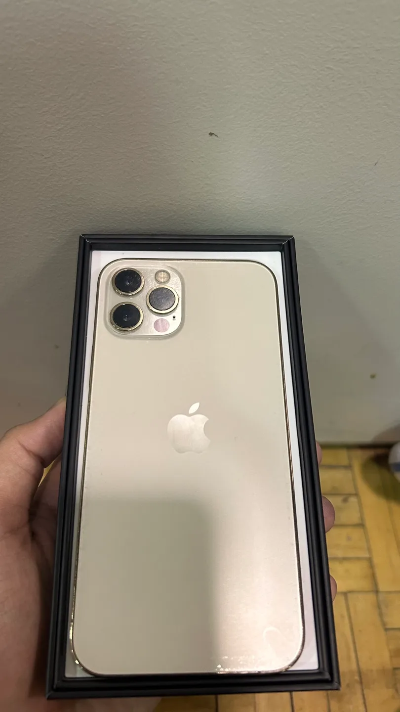 Brand New iPhone 12 Pro Max in Gold - Sealed Box image indicator(4)