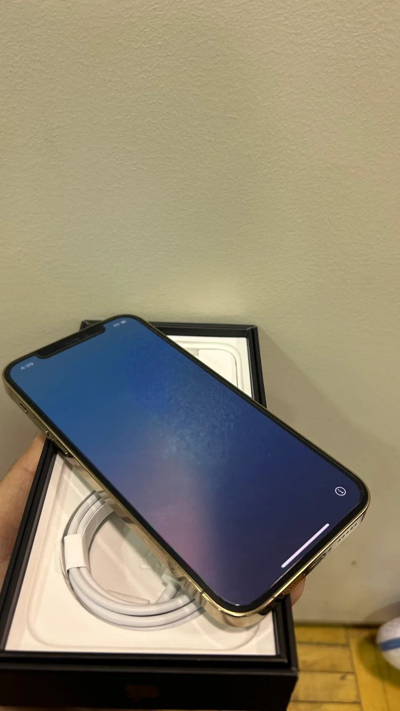 Brand New iPhone 12 Pro Max in Gold - Sealed Box image indicator(3)