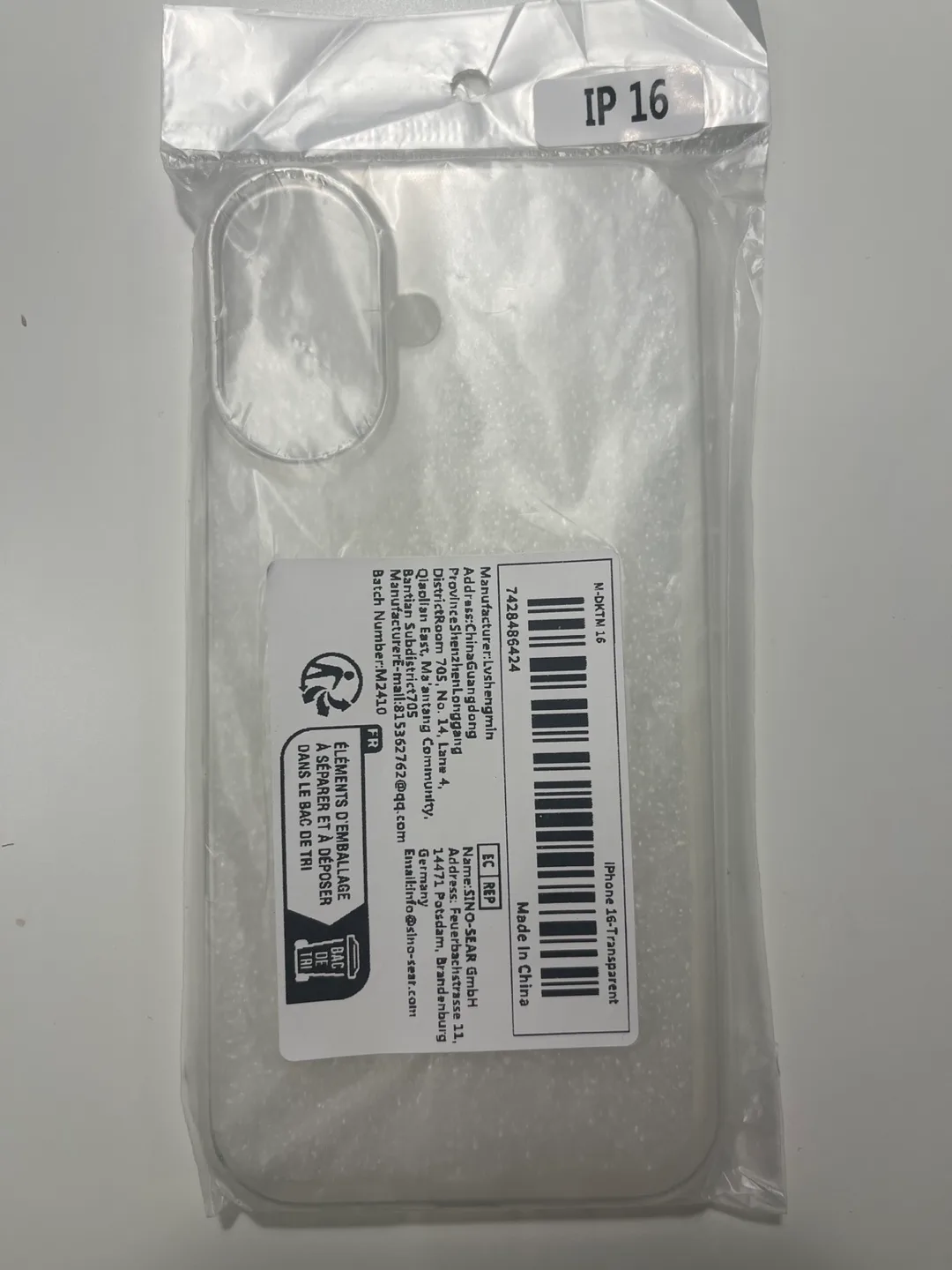 iPhone 16 Clear Phone Case thumbnail
