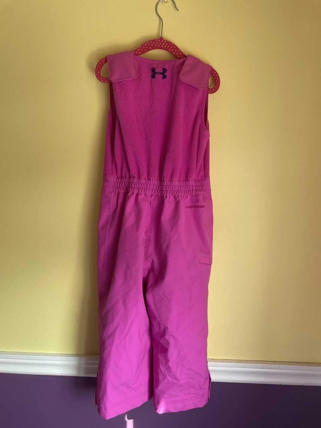 Under Armour Girls' Pink Snow Pants Size 4 image indicator(2)