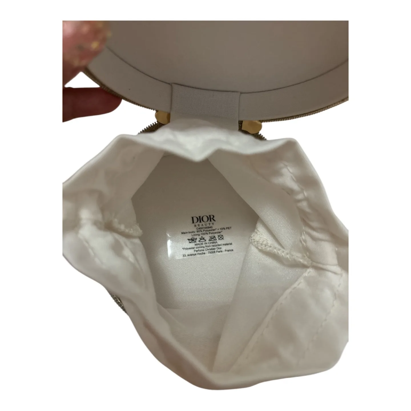 New Dior Trousse Pouch - Gold image indicator(7)