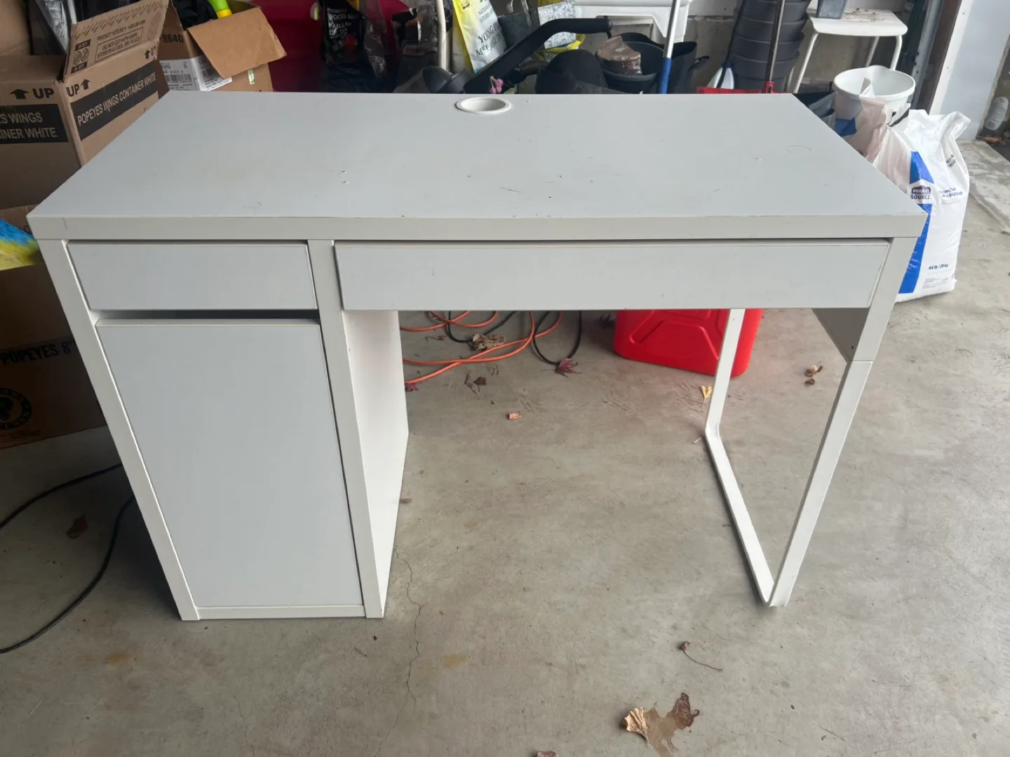 IKEA MICKE Desk - White thumbnail