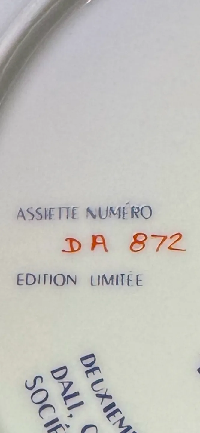 Limited Edition Notre Dame Plate by Louis Dali image indicator(5)