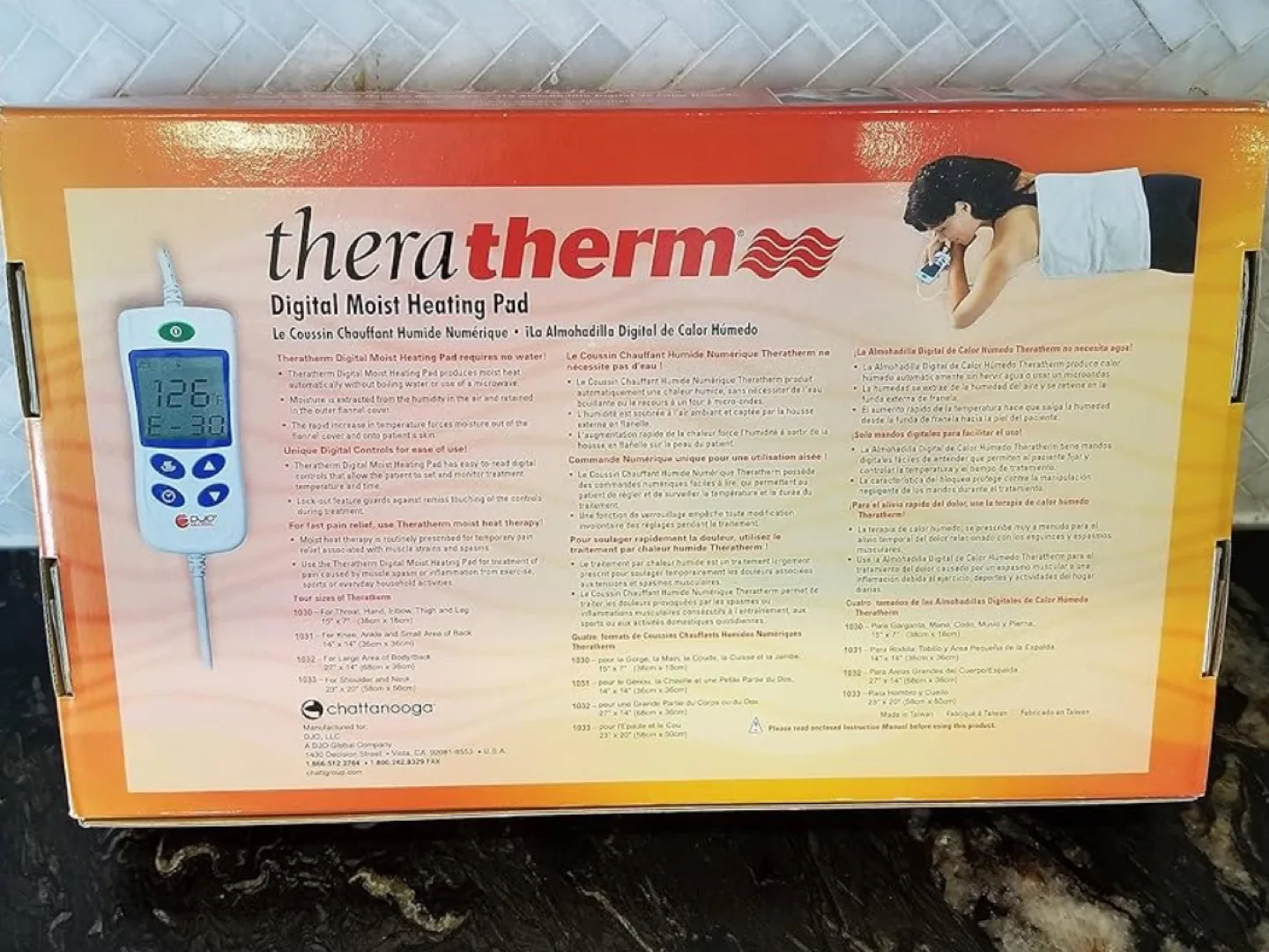 Theratherm Digital Moist Heating Pad image indicator(2)